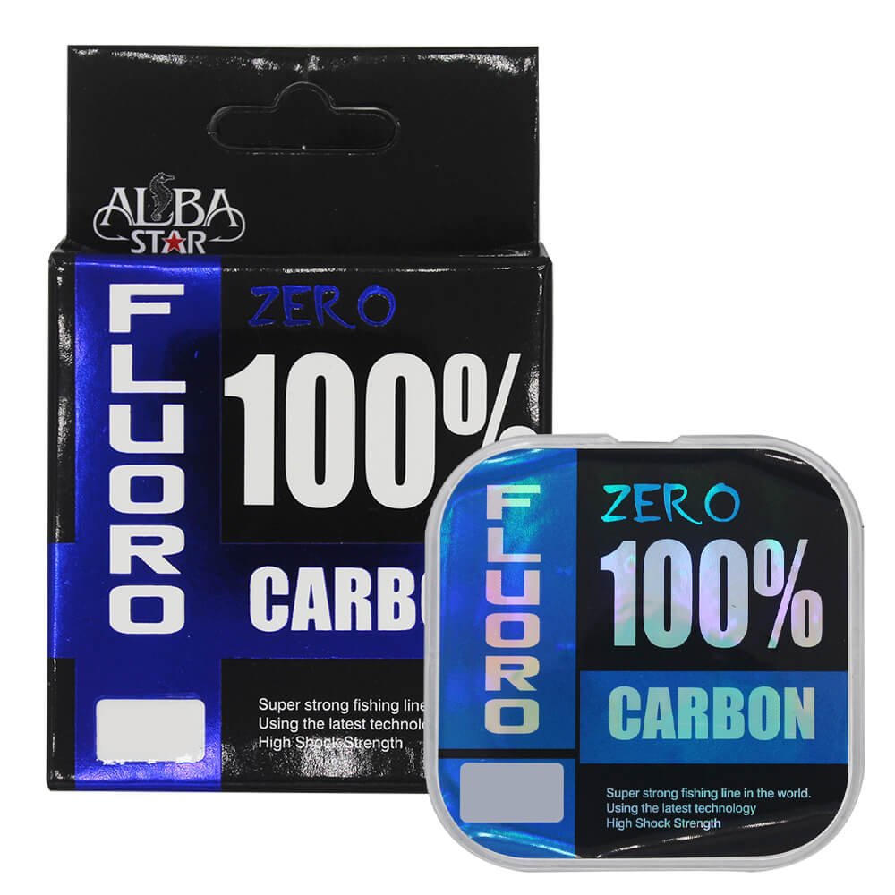Albastar Zero %100 Super Fishing 25m Fluorocarbon Misina