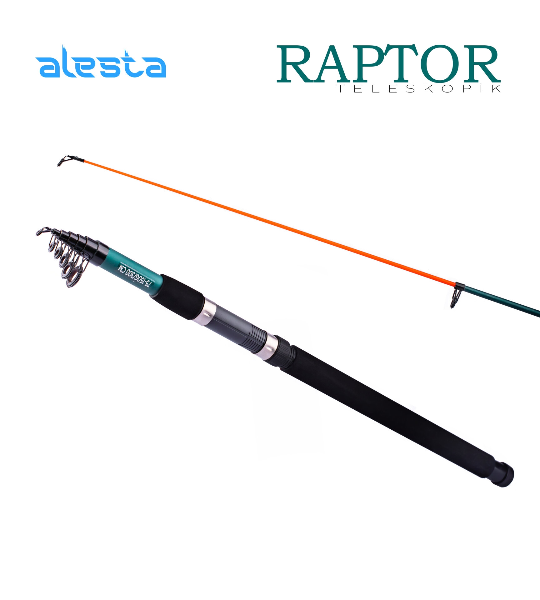 Alesta Raptor X5213 Tele 300cm 75-150gr Teleskopik Olta Kamışı