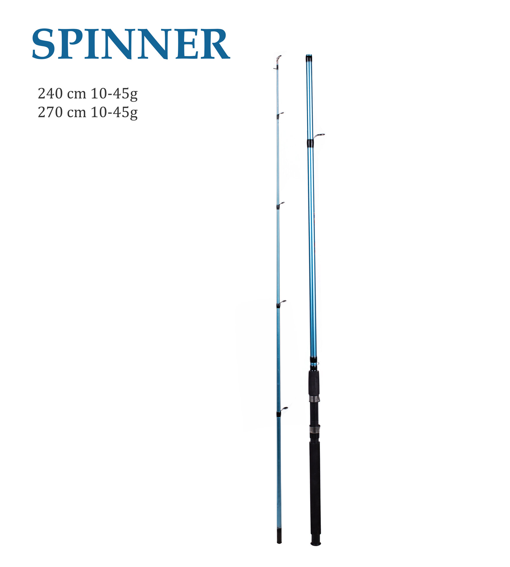 Alesta Spinner 45 X5527 240CM 10-45GR 2P Spin Olta Kamışı