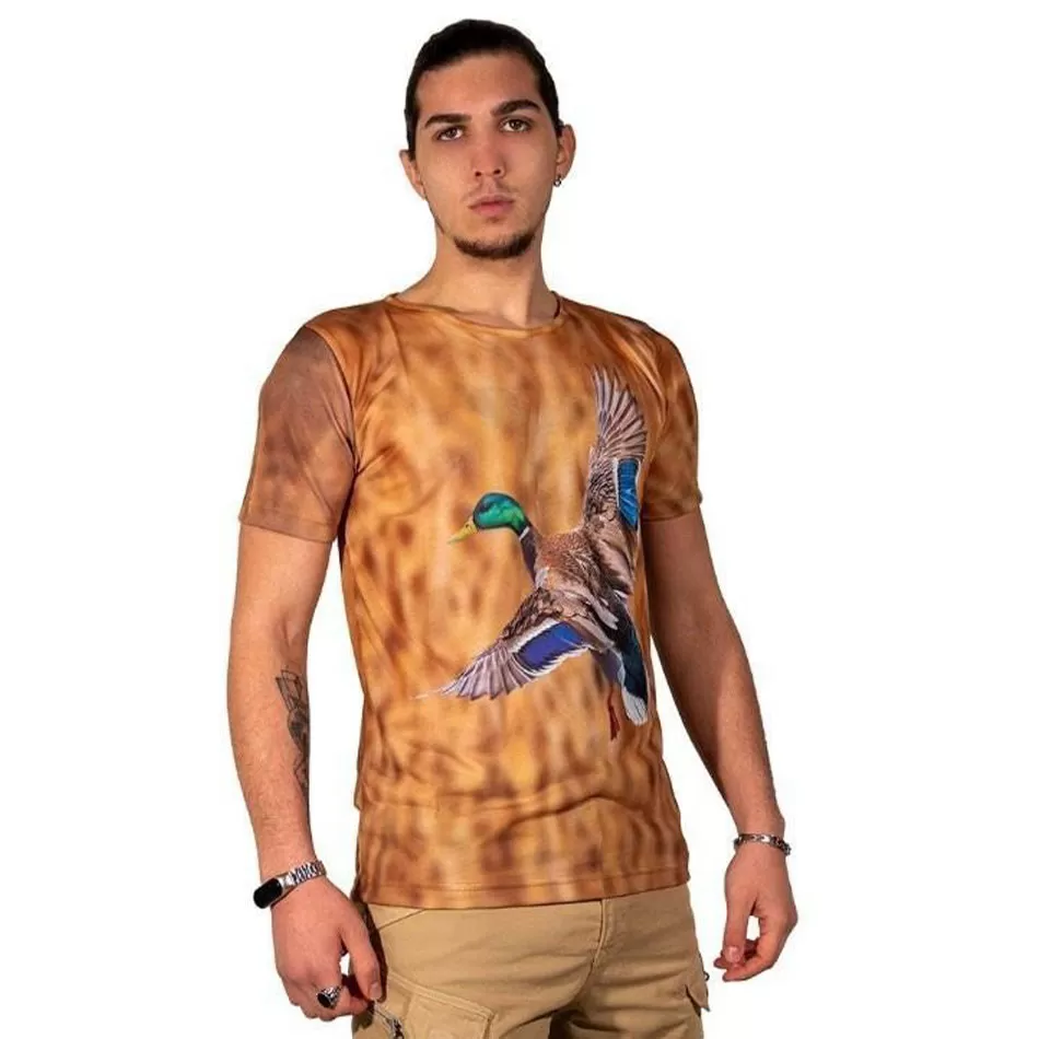 Archer Camp Ördek Baskılı T-shirt