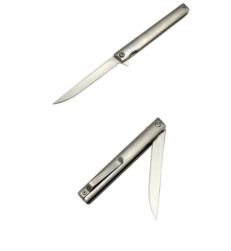 AVS MM3 MTL 19.5 CM Metal İnci Taşıma Klipsli Çakı