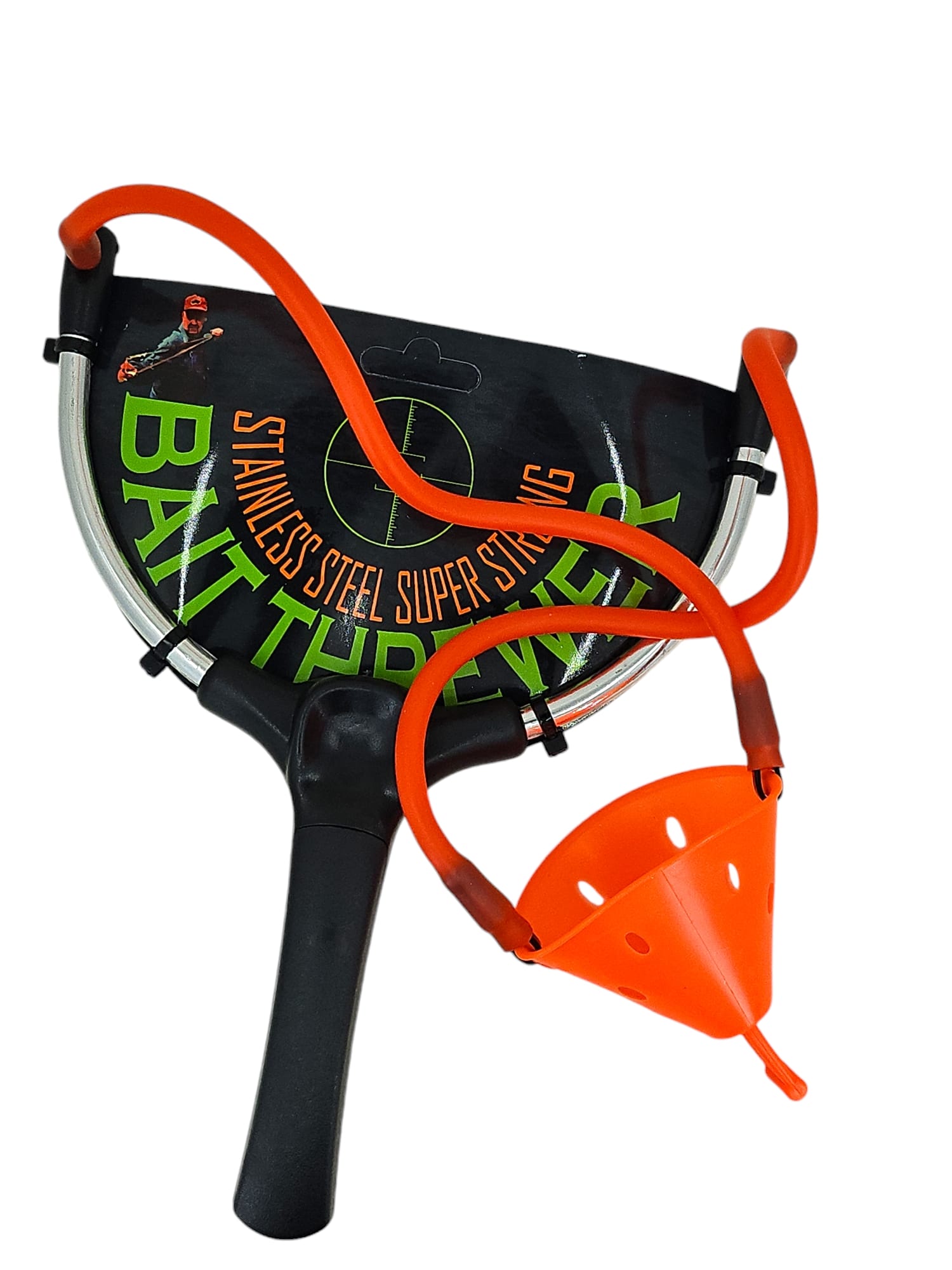 Avsepeti Bait Threwer Yem Fırlatmak İçin Turuncu Sapan