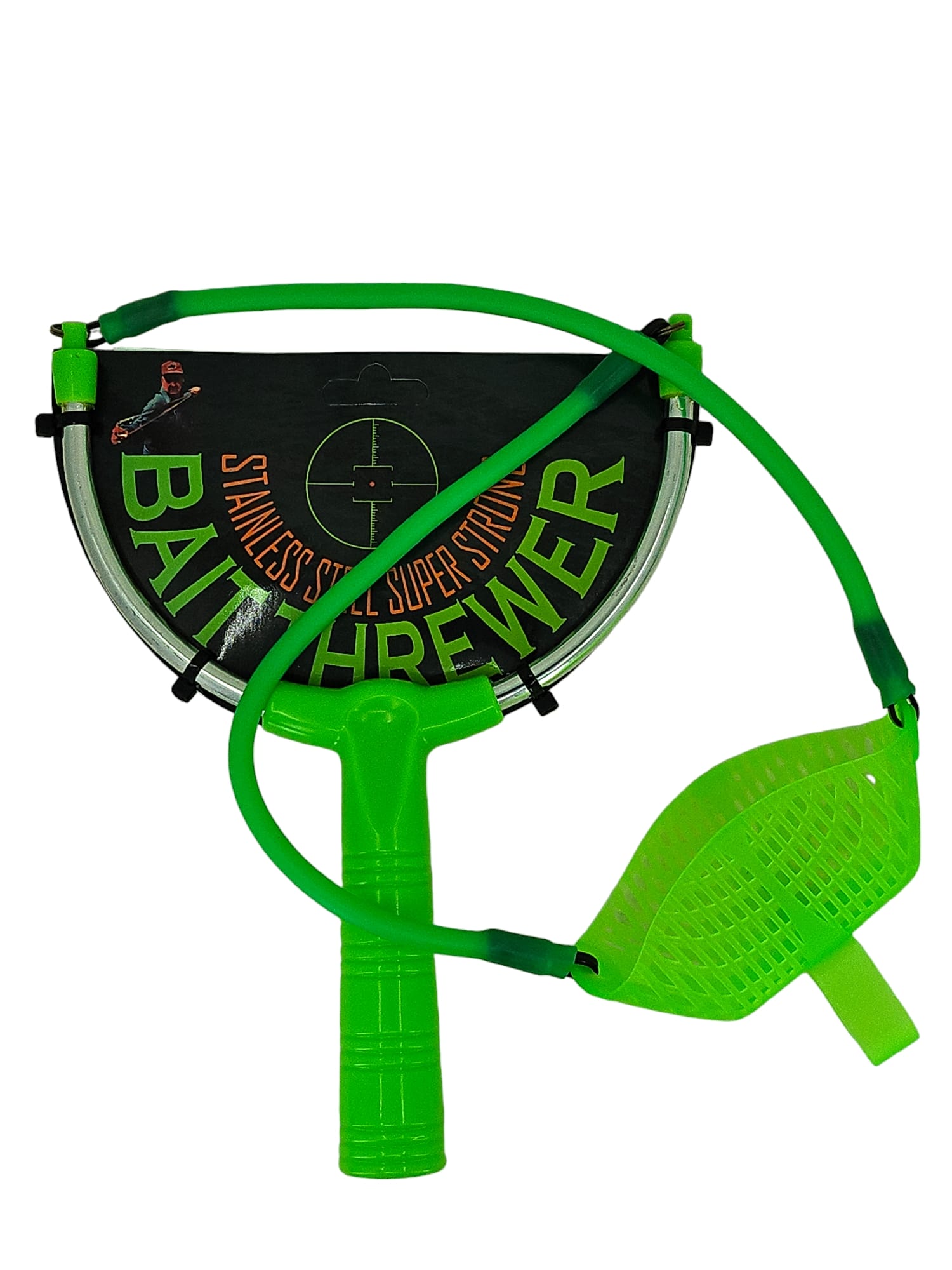 Avsepeti Bait Threwer Yem Fırlatmak İçin Yeşil Büyük Sapan