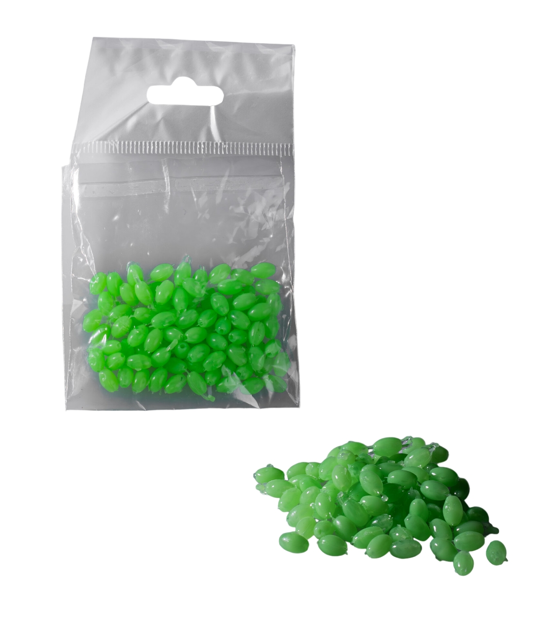 Avsepeti Fosforlu Silikon Elips 7.30x4.40mm 100 Adet Boncuk