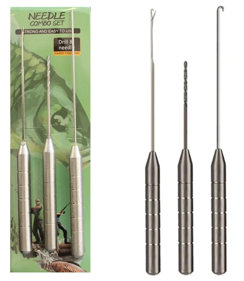 Avsepeti Needle Combo Set Alüminyum 3P Boili Delici