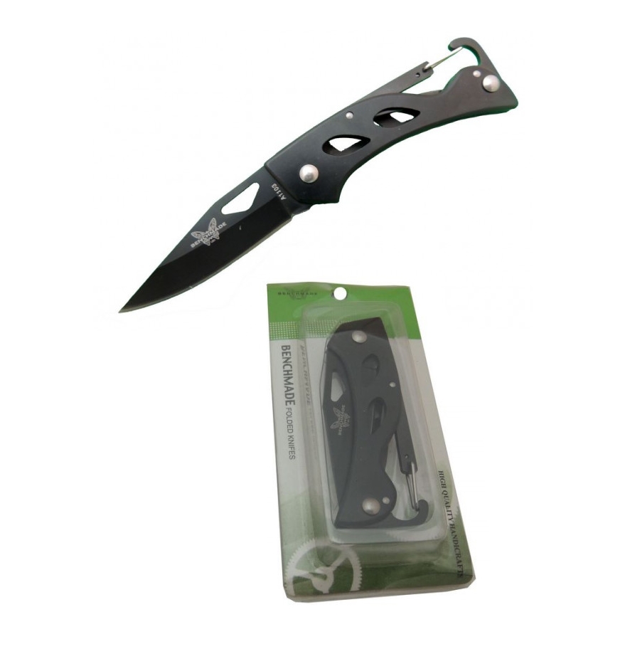Benchmade A1103 B-15 CM Siyah Taşıma Klipsli Emniyet Kilitli Çakı