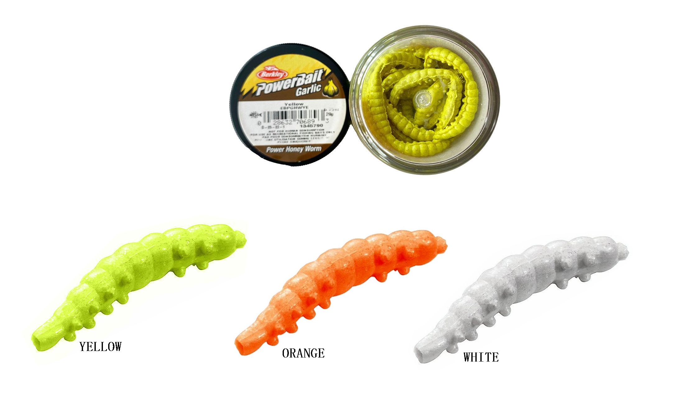 Berkley PowerBait Garlic 2.5cm 50P Kokulu Kurt Yemi