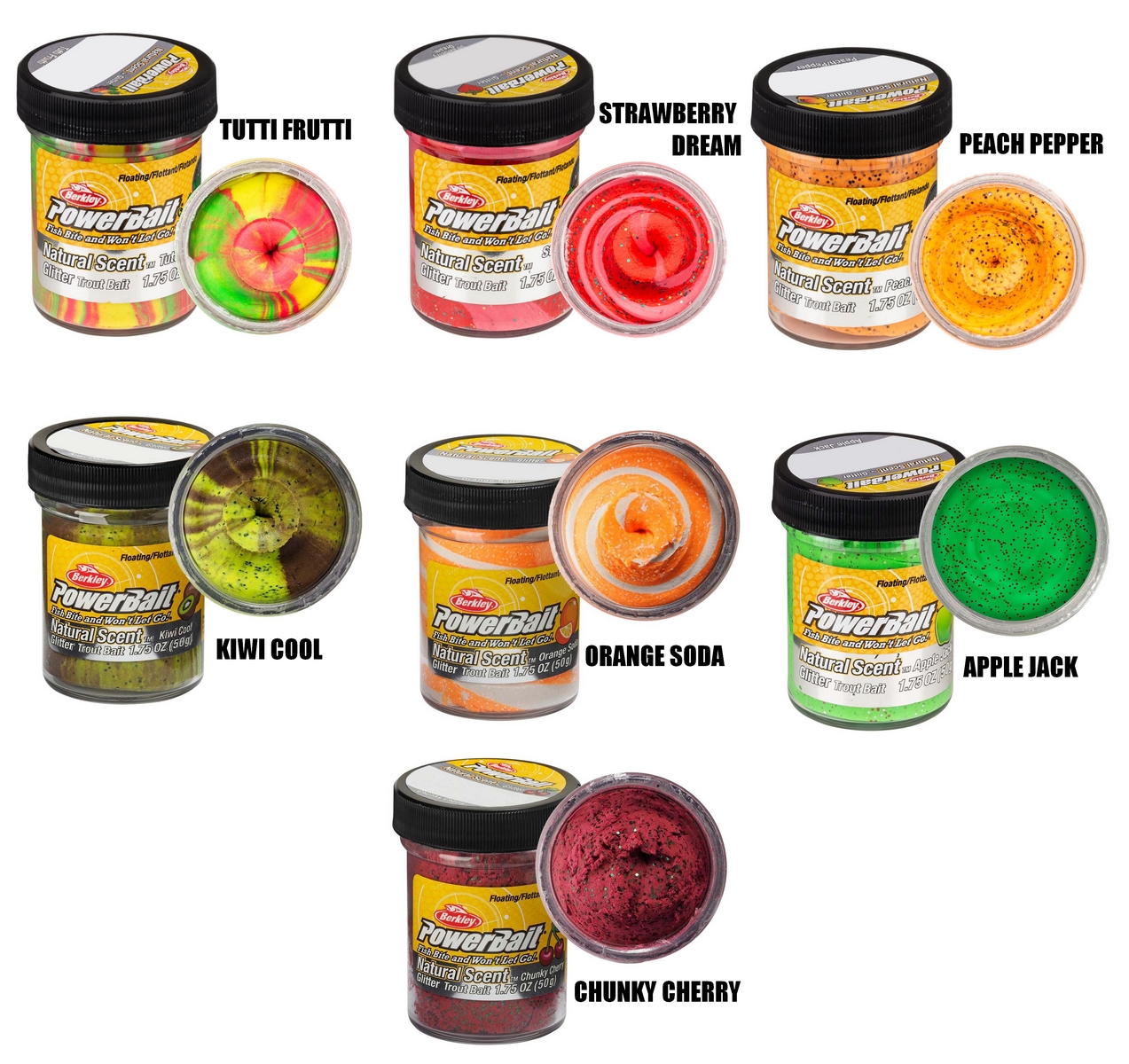 Berkley Powerbait Naturel Scent Trout Bait Sahte Hamur Yem