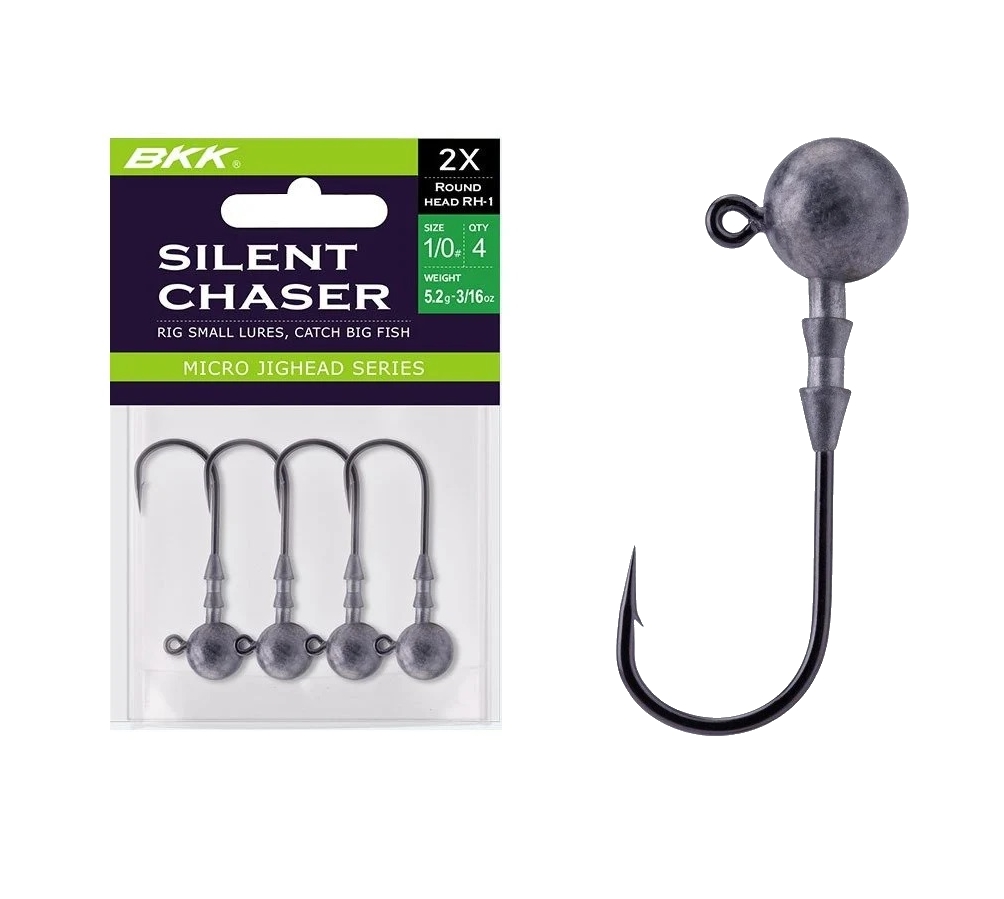 BKK Silent Chaser-Round 3P Head Jighead