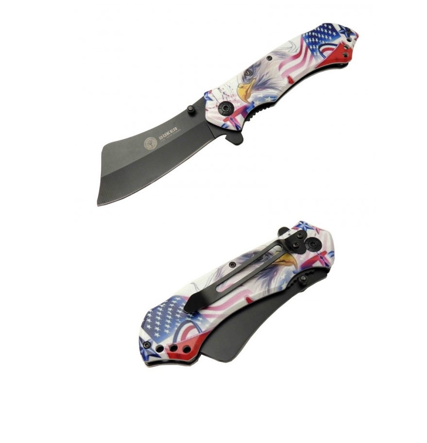 Böker 1-16 20 CM Taşıma Klipsli Kilitli USA Tanto Çakı