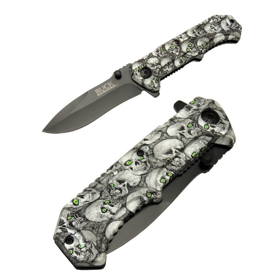 Buck BL-302 20.5 CM Kuru Kafa Siyah Çakı