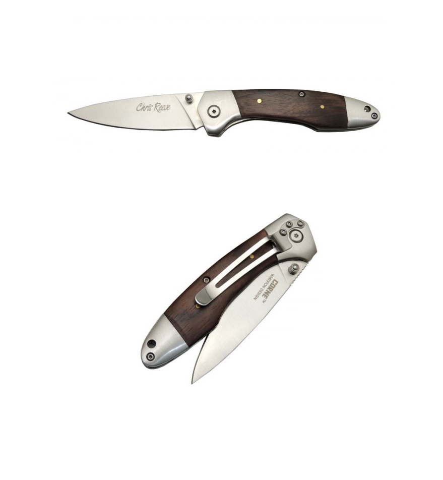 Chris Reeve 1208BK 20 CM Kemer Taşıma Klipsli Corne Çakı