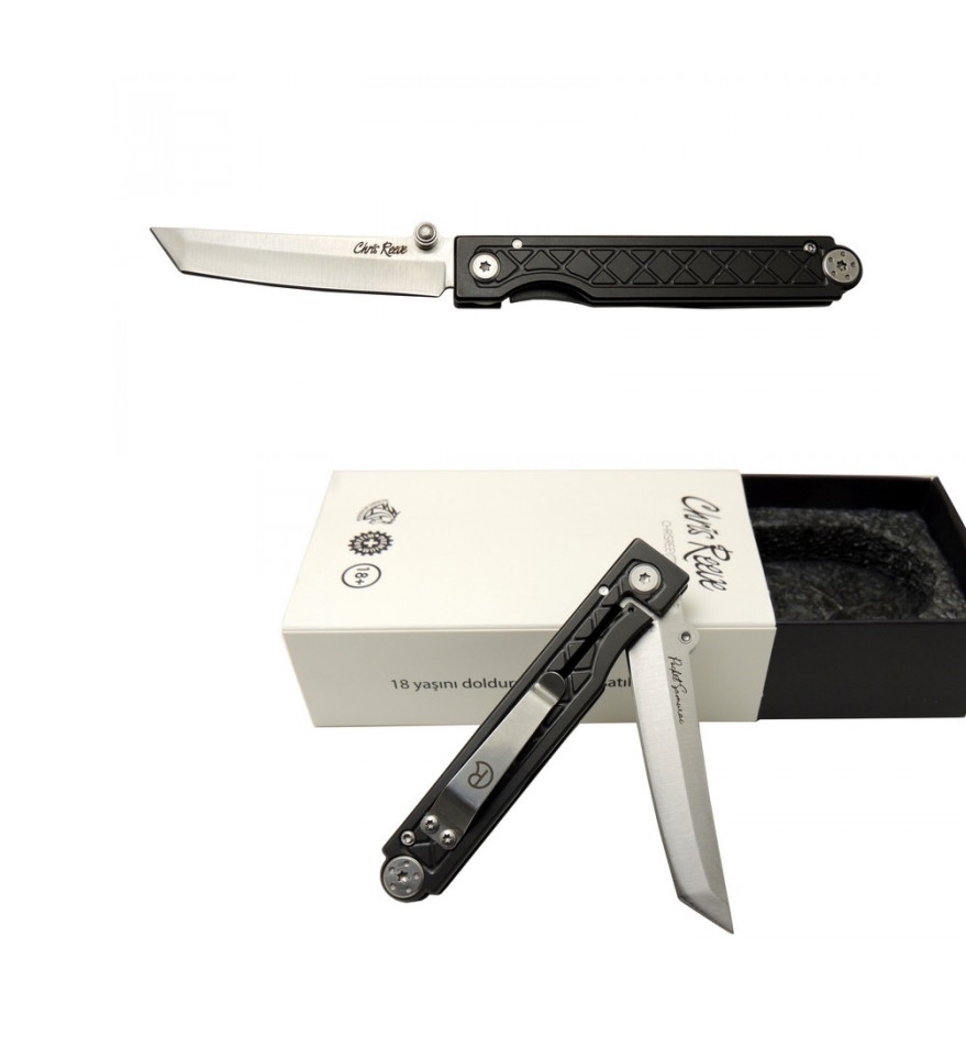 Chris Reeve 7425 BK 18 CM Taşıma Klipsli Pocket Samurai Çakı