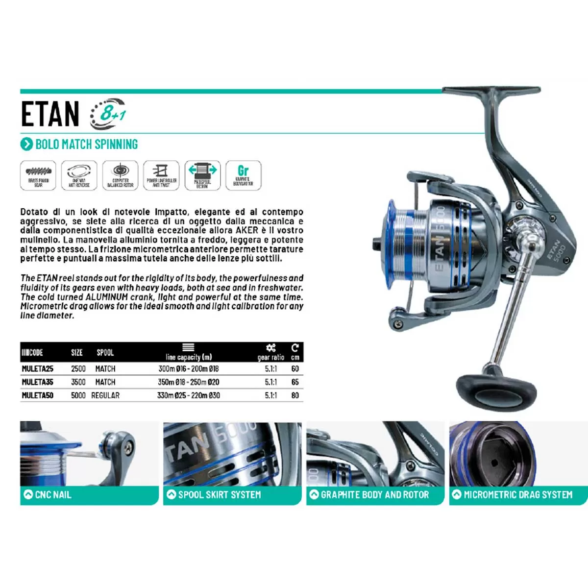 Colmic Etan 5000 Olta Makinesi