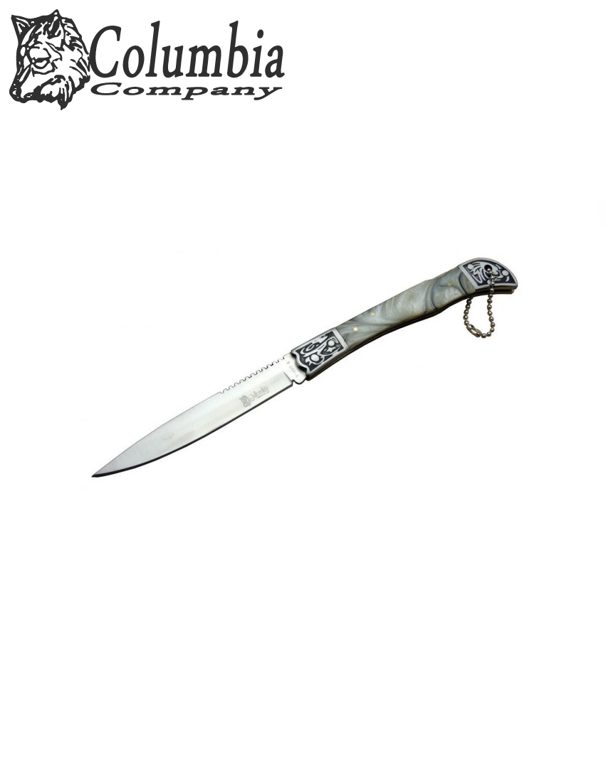 Columbia 807-A 23cm Sedef Emniyet Kilitli Çakı