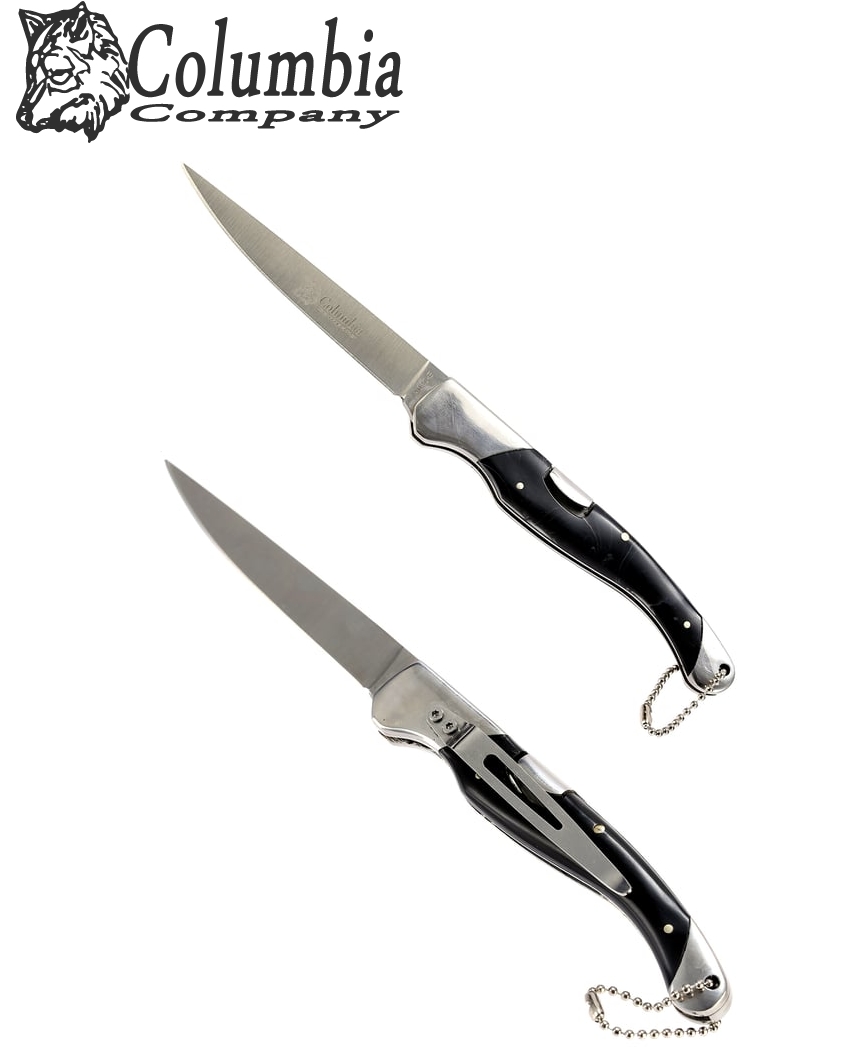 Columbia A-030-B 23cm Taşıma Klipsli Emniyet Kilitli Çakı