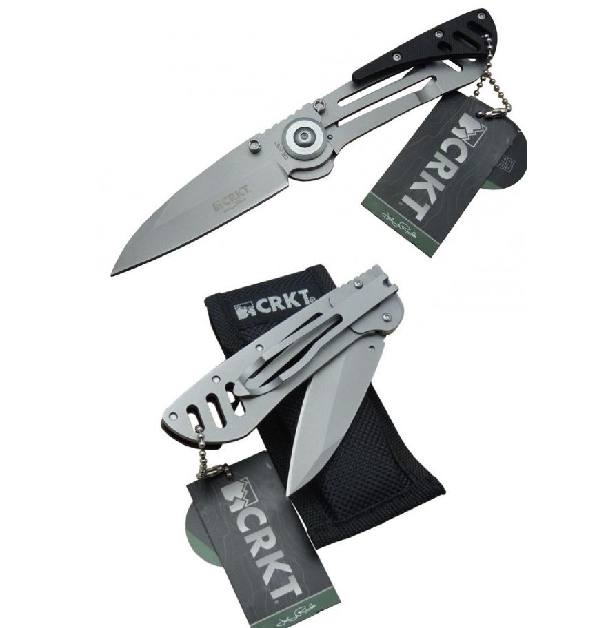 Crkt CR-0087BK 18 CM Taşıma Klipsli Kilitli Hayalet Çakı