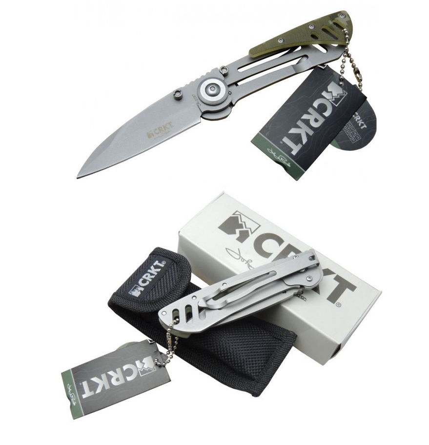 Crkt CR-0087KM 18 CM Taşıma Klipsli Kilitli Hayalet Çakı