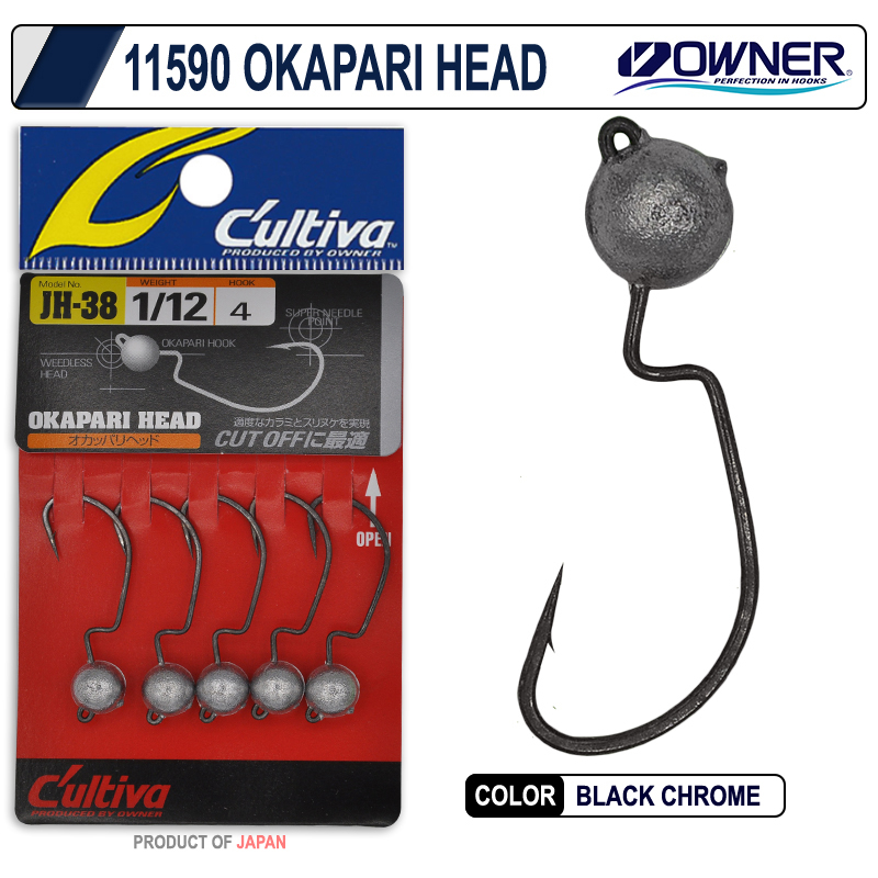 Cultiva 11590 Okappari 2.4gr Head Lrf Jighead
