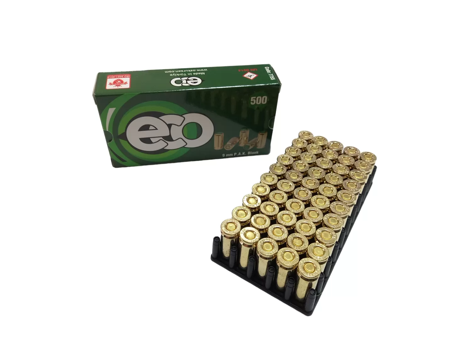 Eco 9mm Sarı 500bar Kurusıkı Ses Tabancası Mermisi