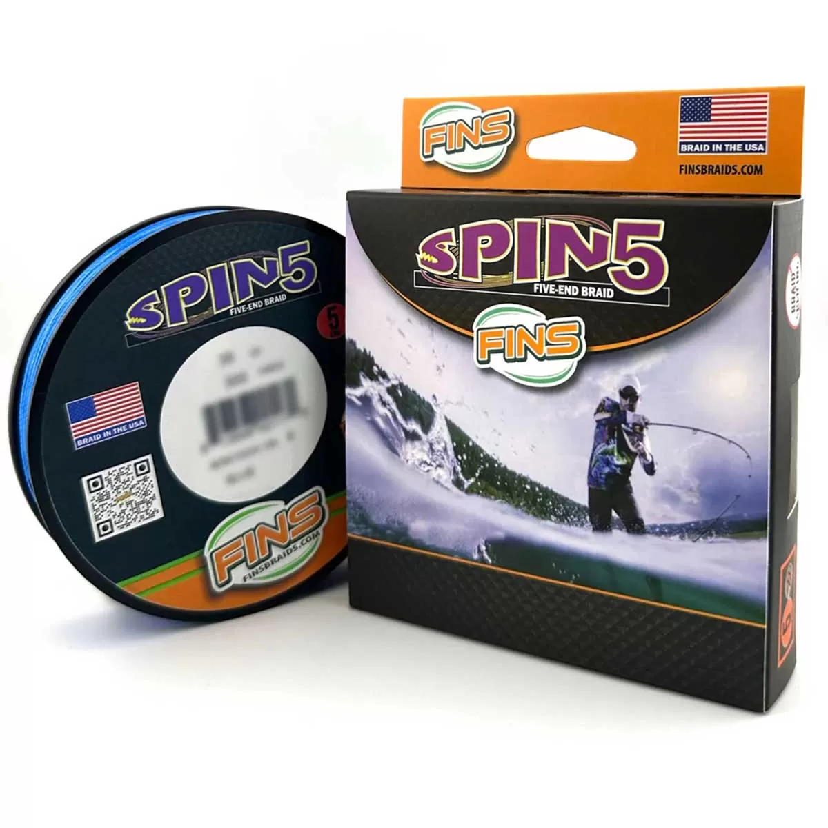 Fins Spin 137 Metre Örgü Misina Mavi