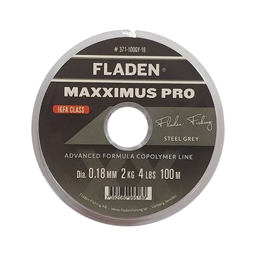 Fladen Maxximus Igfa Pro Steel Grey 100m Misina