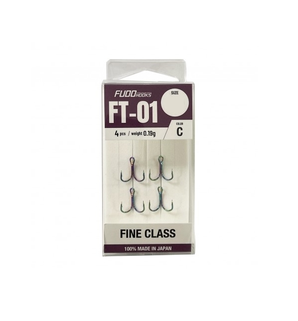 Fudo 2239 Treble FT-01C UV Renkli Üçlü İğne