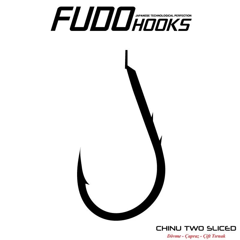 Fudo 5101 CHTS-BN 7 Adet Chinu Two Sliced Black Nikel İğne
