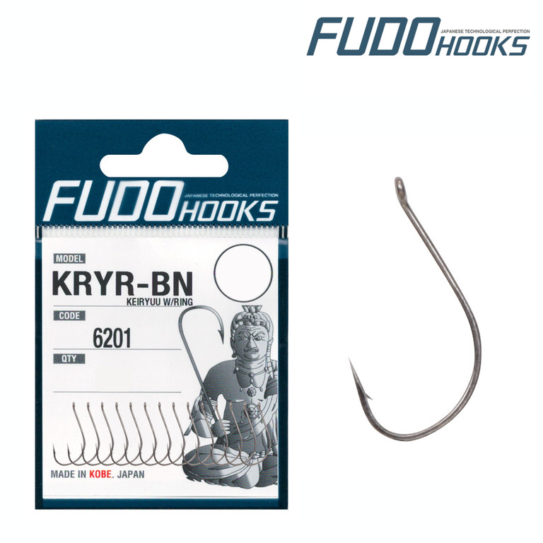 Fudo 6201 Keiryuu W/Ring Black Nikel İğne