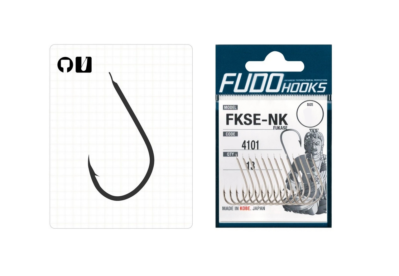 Fudo Hooks 4101 FKSE-BN Fukase Black Nikel İğne