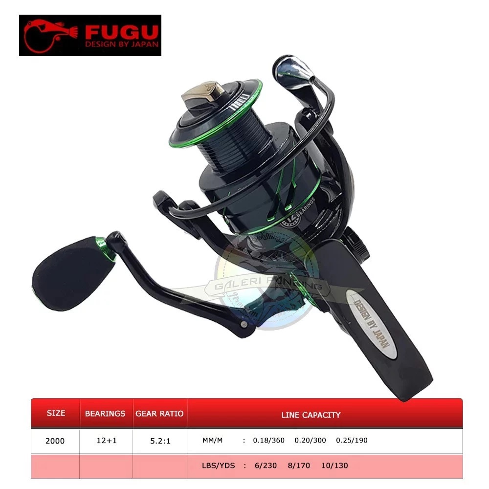 Fugu Nami 2000 12+1Bb LRF Olta Makinesi