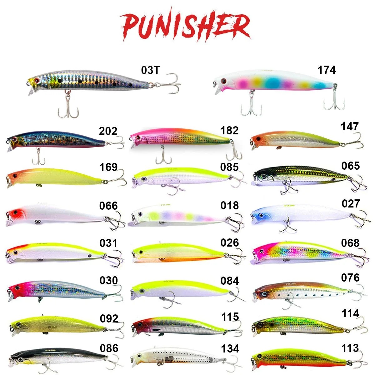 Fujin Punisher 10.5cm 16gr Floating Maket Balık Yem