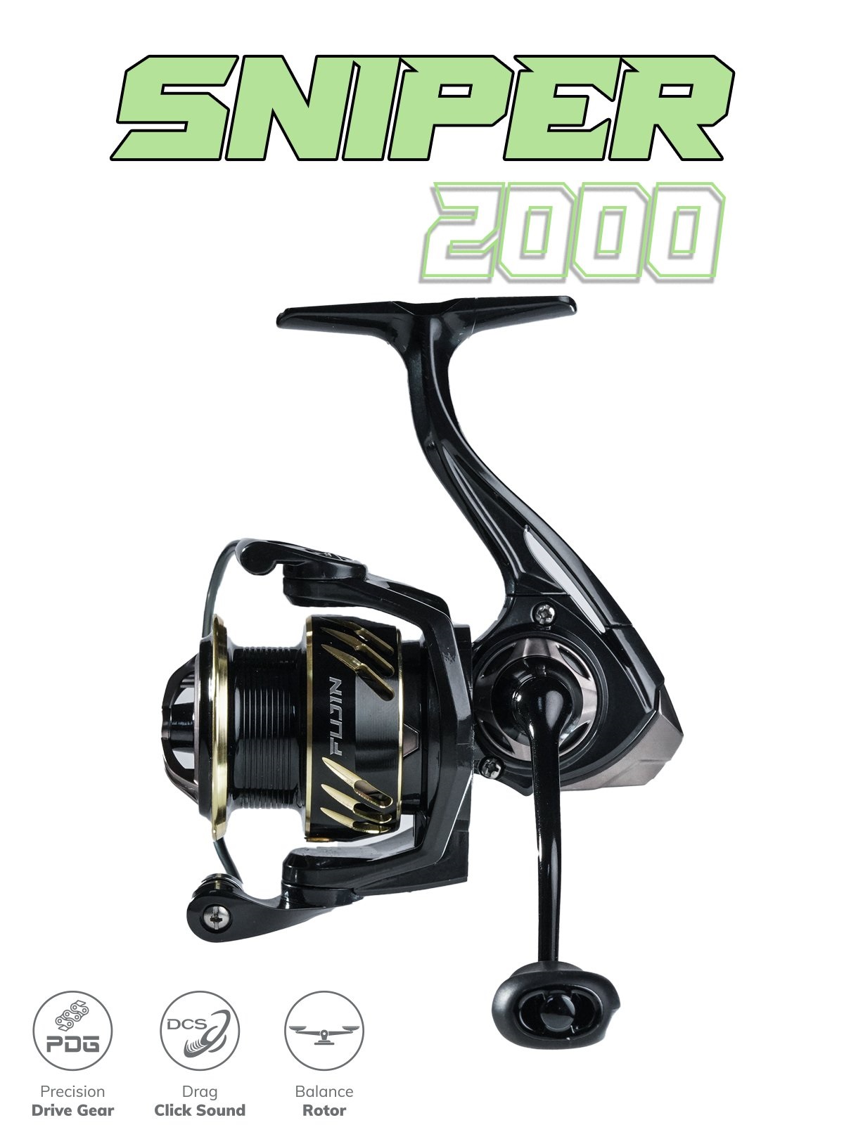 Fujin Sniper 2000 5+1Bb Spin Olta Makinesi