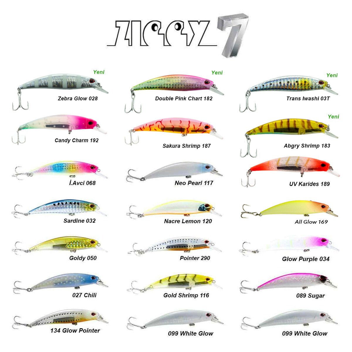 Fujin Ziggy 7 70mm 9.6gr Sinking LRF Maket Yem Balık