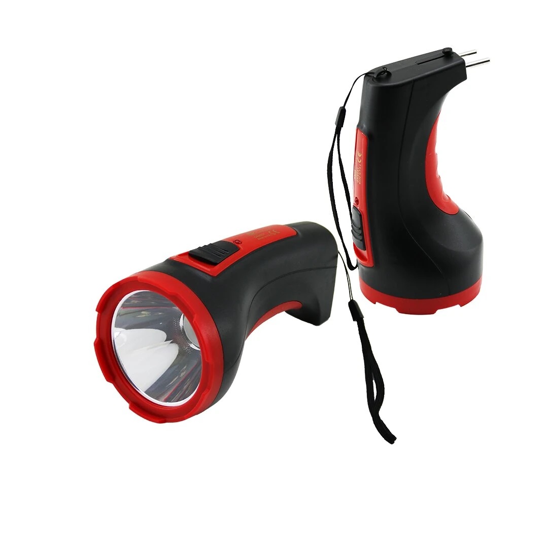 GoldKama GK-8511 5w Tek Led Bombeli Gövde Fiş Şarjlı El Feneri