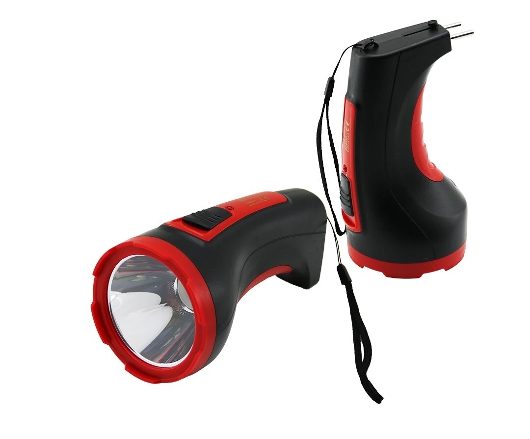 GoldKama GK-8531 5w Tek Led Bombeli Gövde Fiş Şarjlı El Feneri