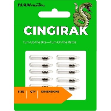 Han Fishing M 3X14 mm Çıngırak