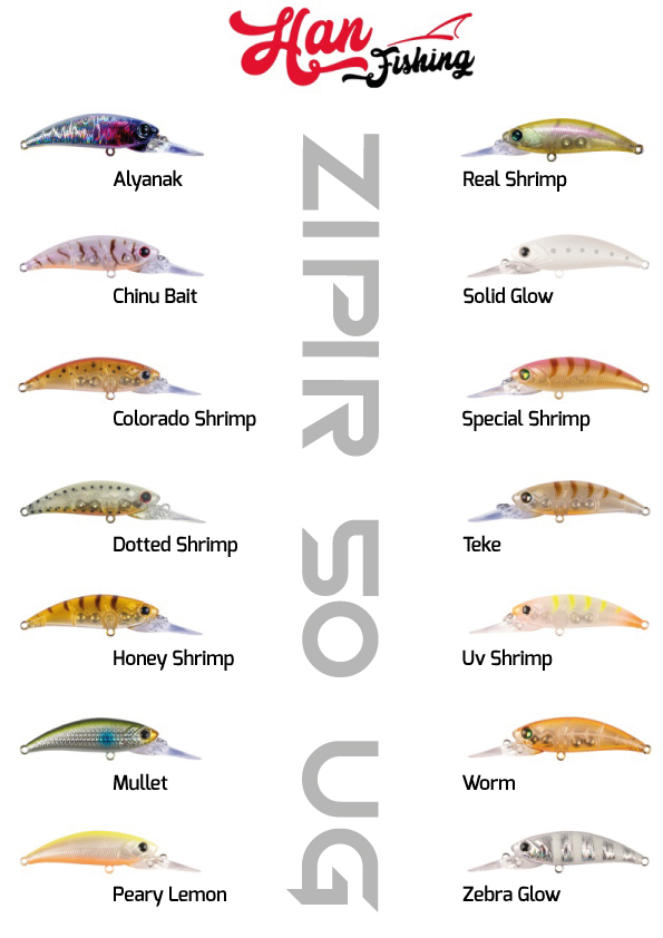 Han Fishing Zıpır50 50mm 5gr LRF Maket Yem