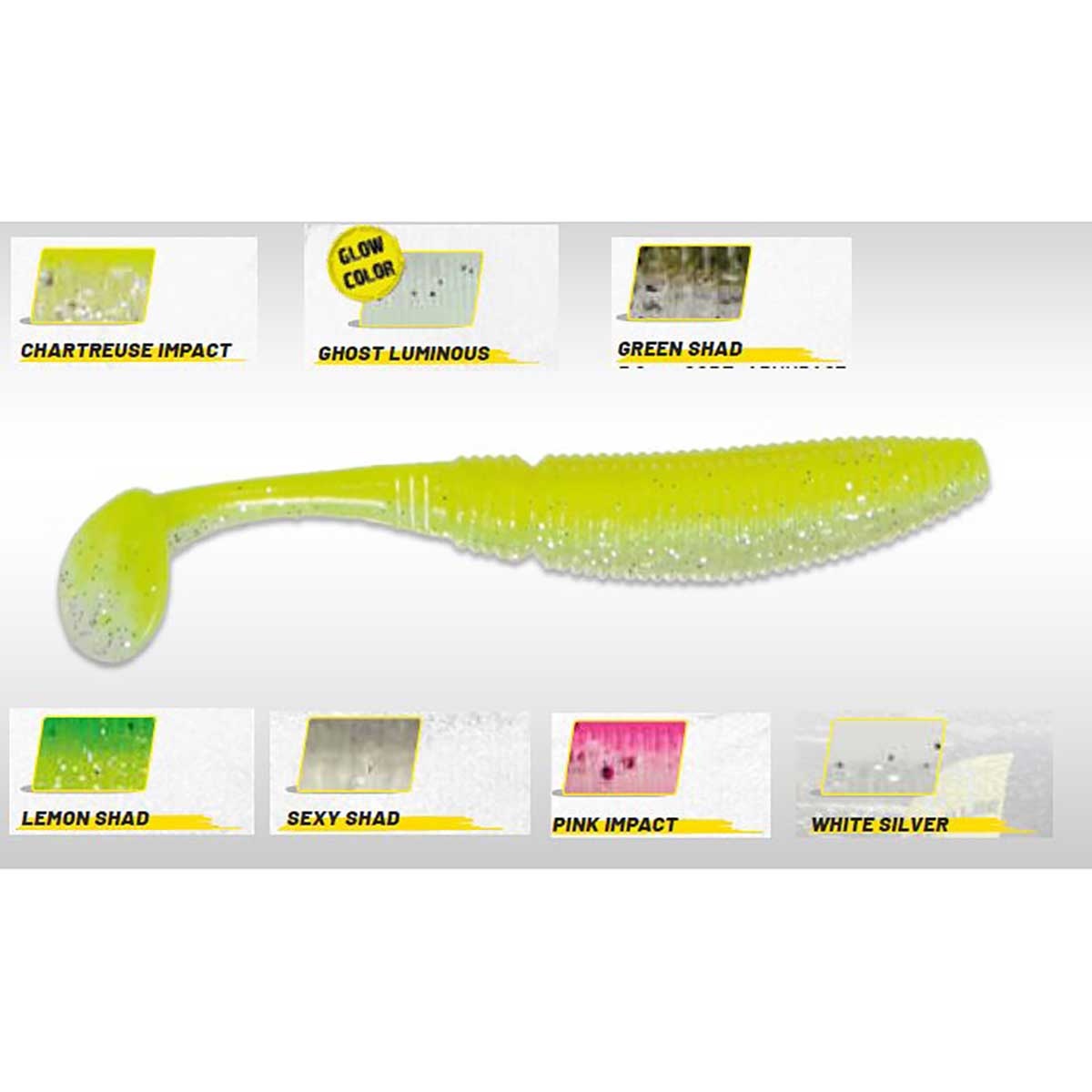 Herakles Ghost Shad 10 cm Silikon Yem 8li Paket