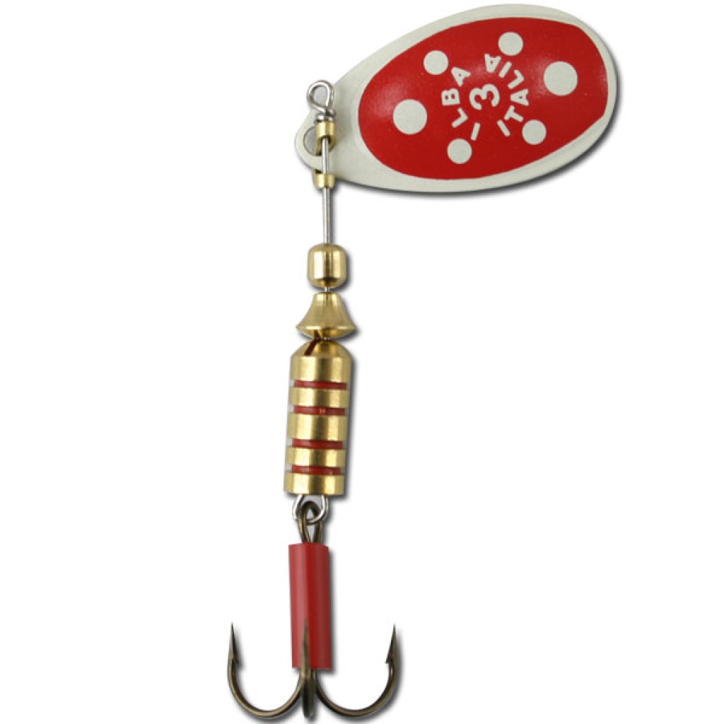 İlba 28833 Tondo Kırmızı/Beyaz No:3 7gr Döner Kaşık