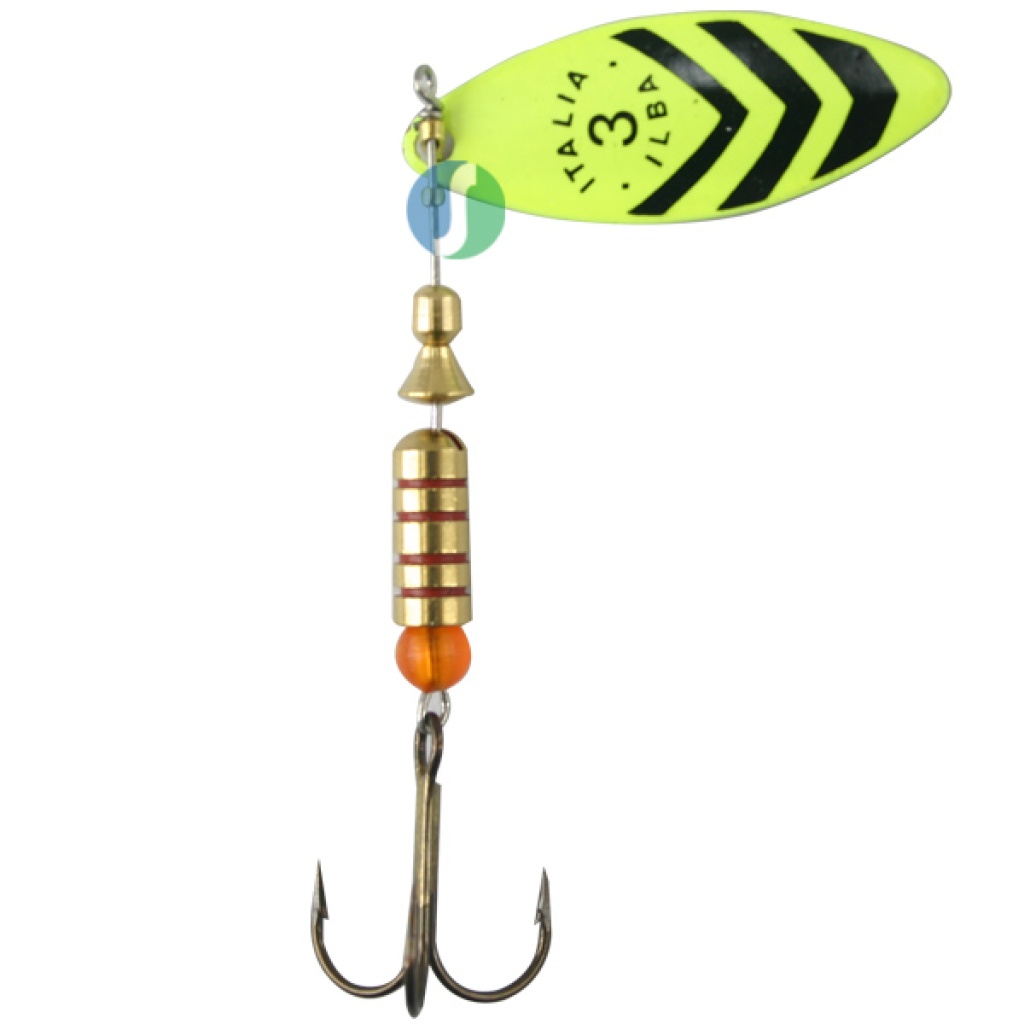 İlba 58632 Lungo Sergente Fosforlu Yeşil/Siyah No: 2 5gr Döner Kaşık