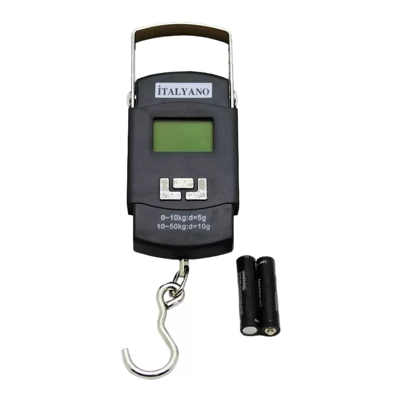 İtalyano Portable 10-50kg Balık Dijital Kantar Tartı