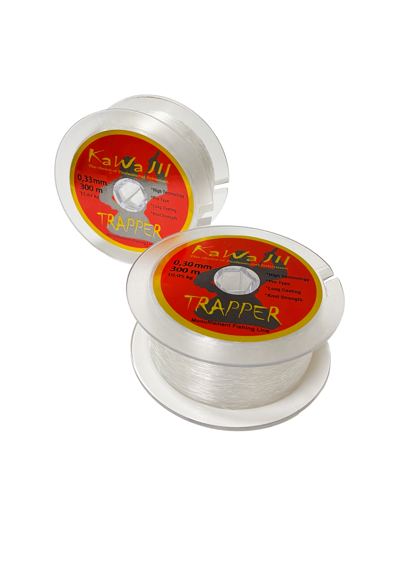 Kawa Jıl Trapper Şeffaf 300M Monofilament Misina