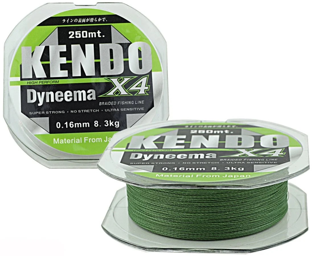 Kendo Dynema x4 120m Örgü İp Misina