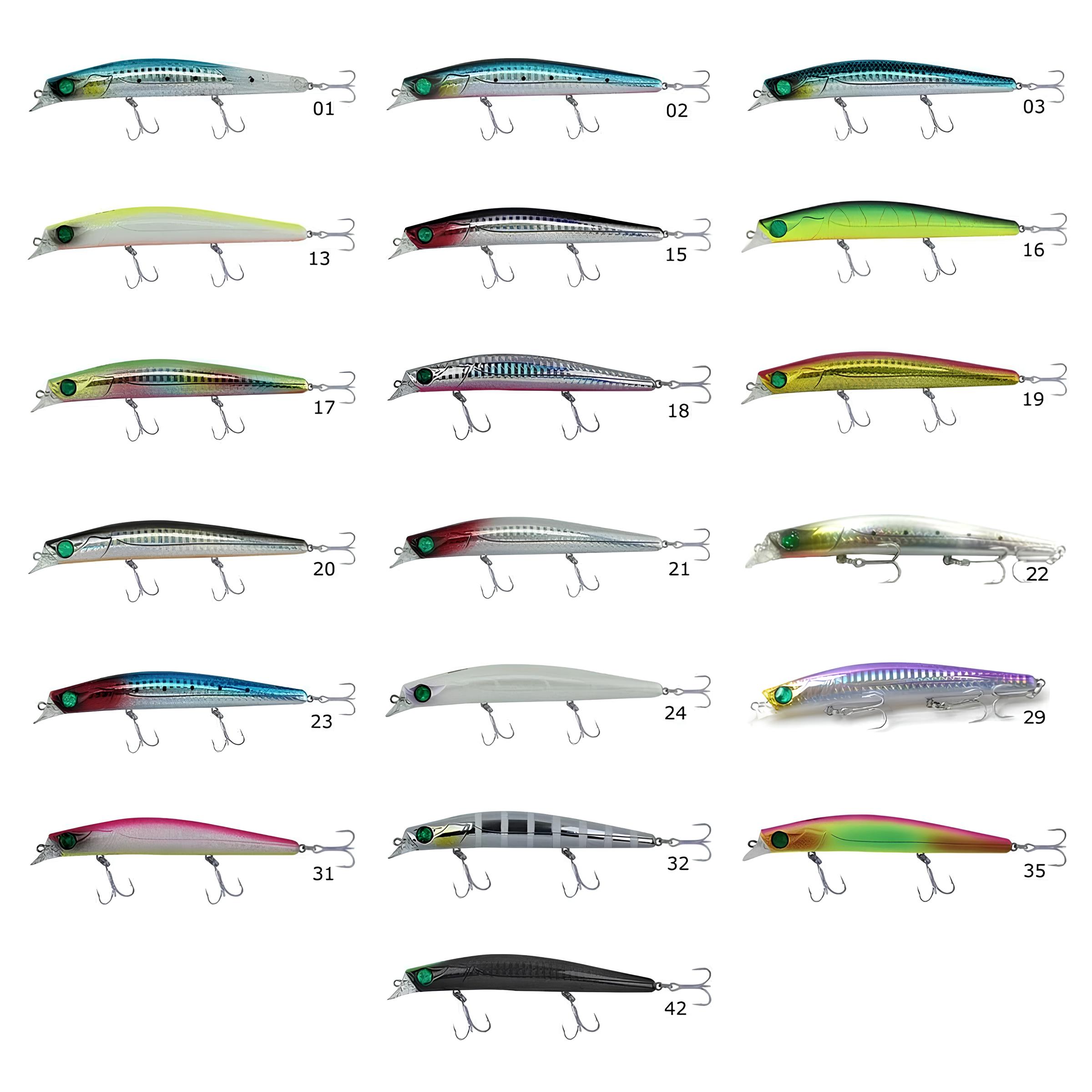 Kendo Haryu 12.5 cm 14.8 g Floating Maket Balık