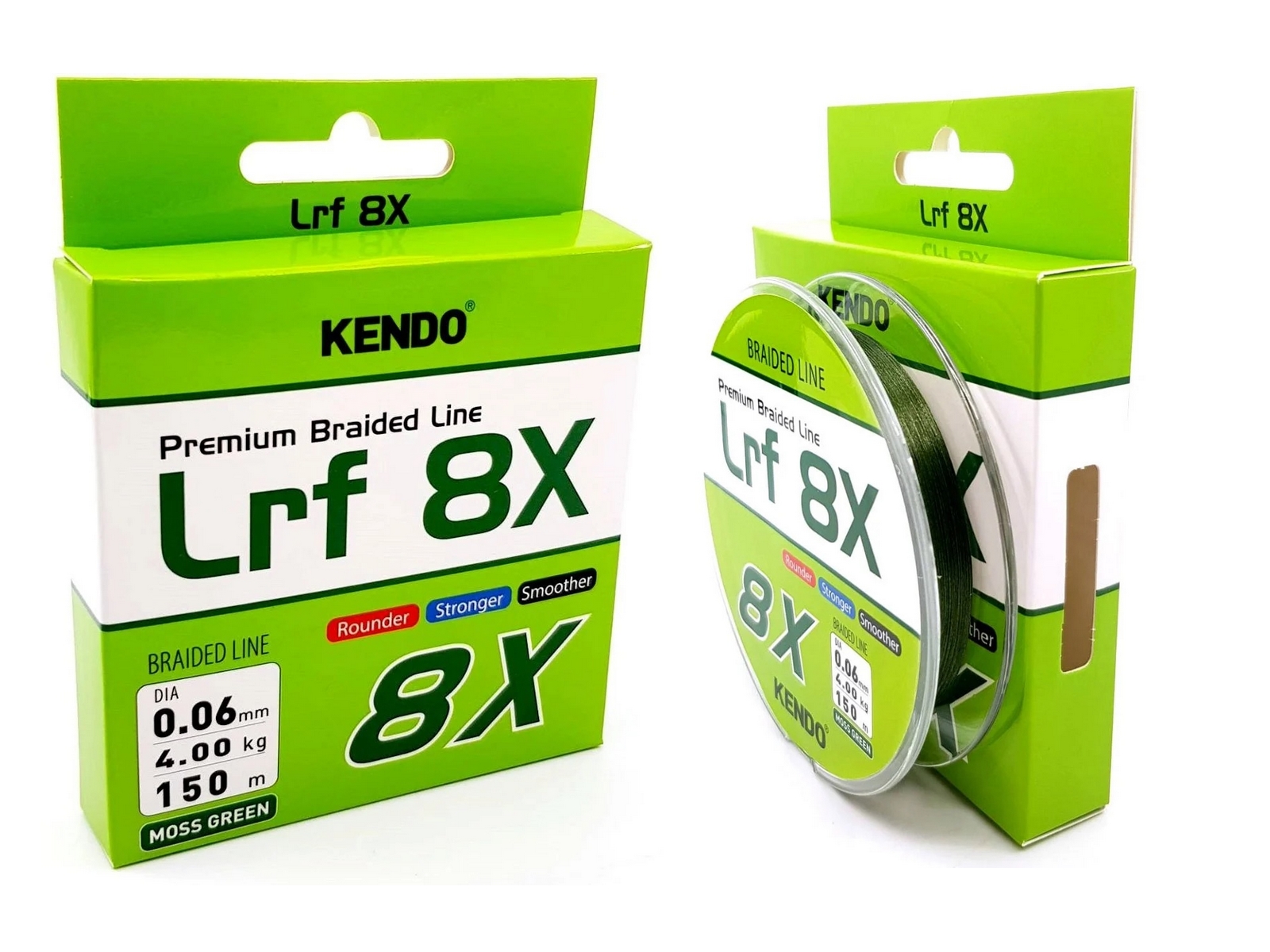 Kendo Lrf 8X Fighting 150mt Örgü İp Misina (Moss Green)
