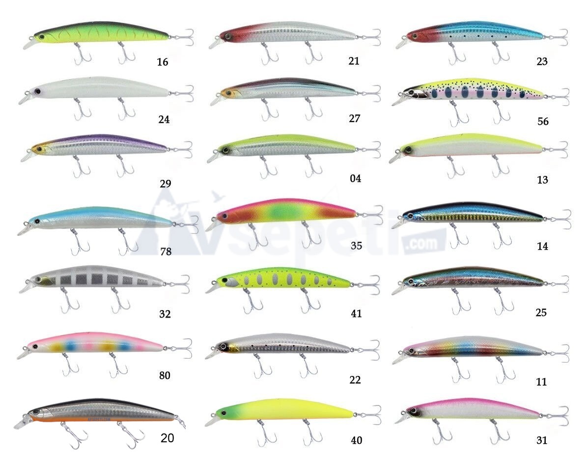 Kendo Seabass Minnow 125F 21gr Maket Balık