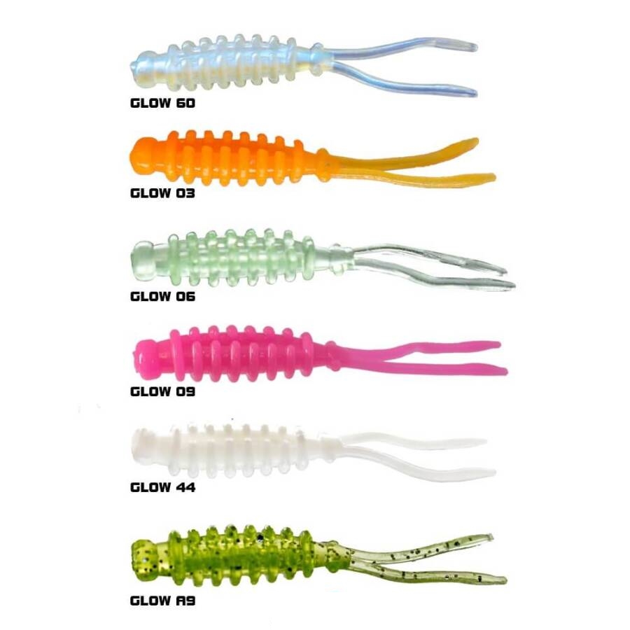 Kudos Mebaru Lures Tail Worm 4,5cm Silikon Yem