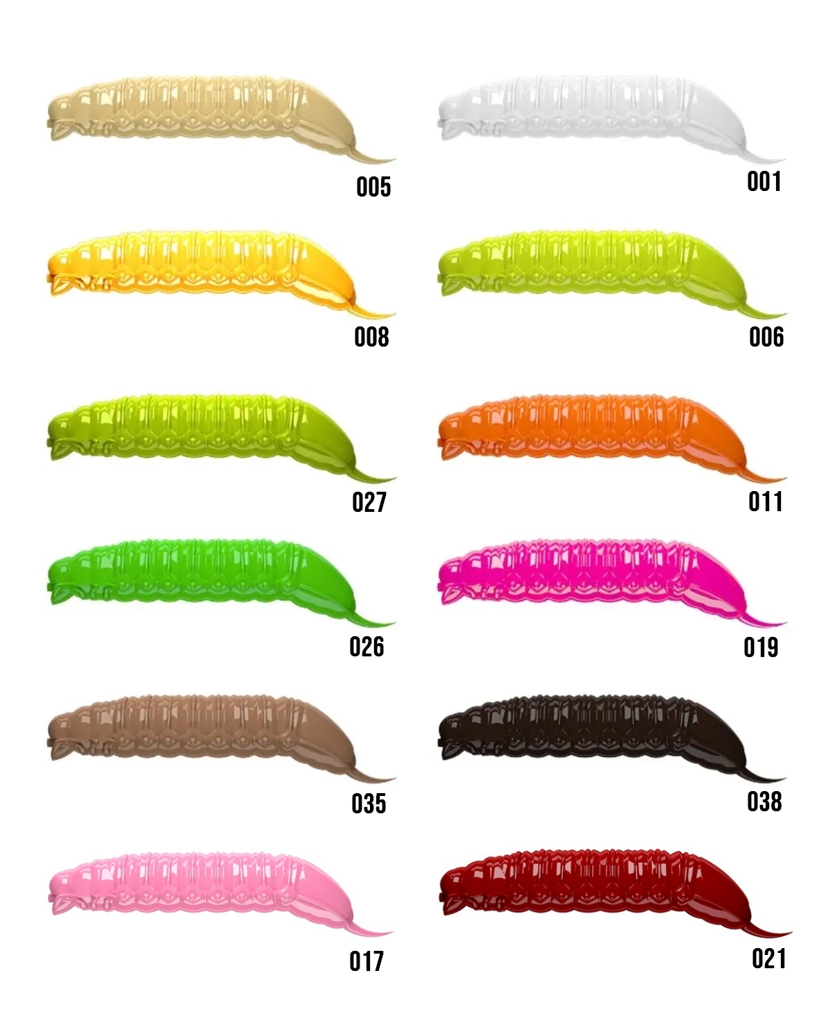 Libra Lures Goliath Larva Cheese Peynirli 45mm Suni Sahte Silikon Yem