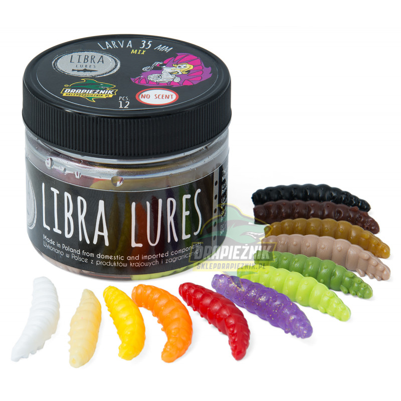 Libra Lures Larva Cheese Peynirli 35mm Suni Sahte Silikon Yem